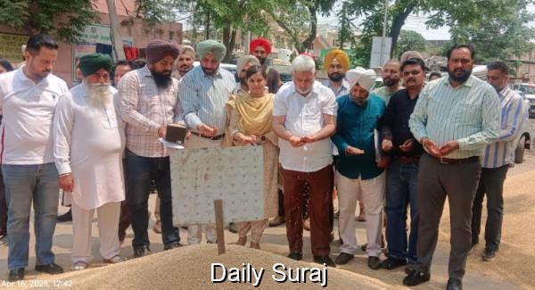 During current procurement season, 4.19 LMT wheat arrived in mandis of State: Lal Chand Kataruchak