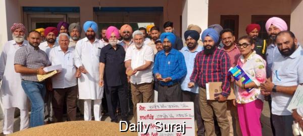 ਕੈਬਨਿਟ ਮੰਤਰੀ ਲਾਲ ਚੰਦ ਕਟਾਰੂਚੱਕ ਵੱਲੋਂ ਏਸ਼ੀਆ ਦੀ ਸਭ ਤੋ ਵੱਡੀ ਅਨਾਜ ਮੰਡੀ ਖੰਨਾ ਵਿਖੇ ਕਣਕ ਦੇ ਖਰੀਦ ਪ੍ਰਬੰਧਾਂ ਦਾ ਲਿਆ ਜਾਇਜ਼ਾ