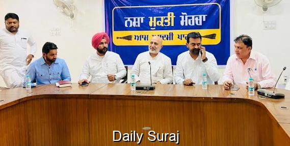 Nasha Mukti Morcha to launch statewide door-to-door campaign under Yudh Nashya Viruddh from May: Baltej Pannu