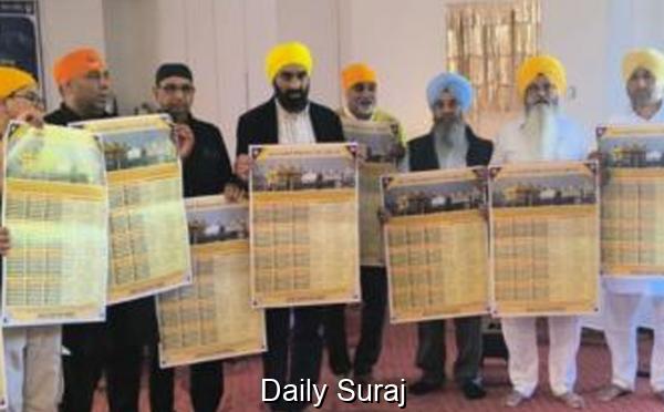 ਵਰਲਡ ਸਿੱਖ ਪਾਰਲੀਮੈਂਟ ਵੱਲੋਂ ਤਿਆਰ ਕੀਤਾ ਮੂਲ ਨਾਨਕਸ਼ਾਹੀ ਕੈਲੰਡਰ ਸਾਰਲੈਂਡ ਦੀਆਂ ਸੰਗਤਾਂ ਨੂੰ ਕੀਤਾ ਸਮਰਪਿਤ