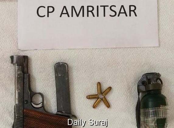 ਅੰਮ੍ਰਿਤਸਰ ਪੁਲਿਸ ਨੇ ਬੱਬਰ ਖ਼ਾਲਸਾ ਇੰਟਰਨੈਸ਼ਨਲ ਦੇ 5 ਗੁਰਗੇ ਕੀਤੇ ਗ੍ਰਿਫ਼ਤਾਰ