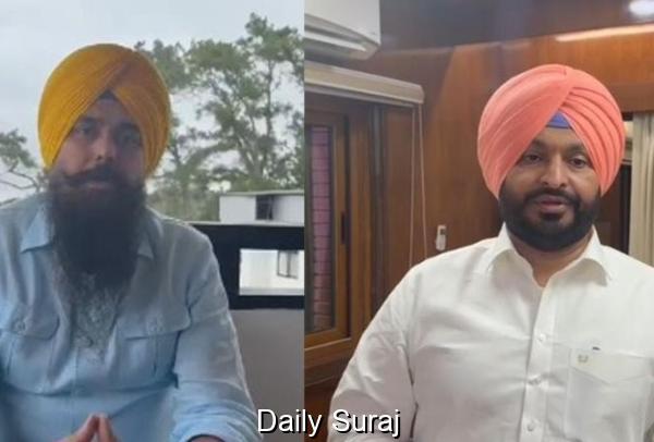 ਮਾਲਵਿੰਦਰ ਕੰਗ ਦਾ ਰਵਨੀਤ ਬਿੱਟੂ ਨੂੰ ਸਵਾਲ, ਪੁੱਛਿਆ – ਤੁਹਾਨੂੰ ਹਰਿਆਣਾ ਨੂੰ ਪਾਣੀ ਦੇਣ ਦੀ ਇੰਨੀ ਚਿੰਤਾ ਕਿਉਂ ?