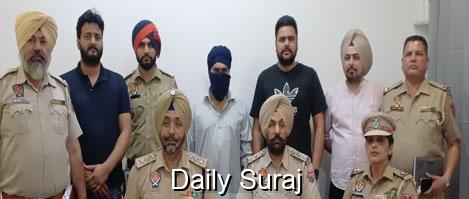 ਟਾਂਡਾ ਪੁਲਿਸ ਵਲੋਂ 1 ਨਸ਼ਾ ਤਸਕਰ ਪਿਸਟਲ ਤੇ 2 ਲੱਖ ਡਰੱਗ ਮਨੀ ਸਣੇ ਕਾਬੂ