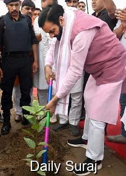 On World Environment Day: CM Nayab Saini launches green campaigns, urges citizens to plant trees