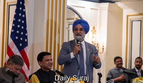 India fighting battle on behalf of world, especially US: Ex-envoy Taranjit Singh Sandhu