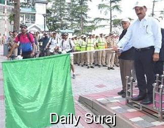 Himachal CM Sukhu flags off cycle run on world Environment Day