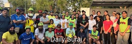 Chandigarh: Cyclothon held to mark World Environment Day