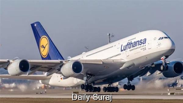 ਹੈਦਰਾਬਾਦ ਆ ਰਹੀ Lufthansa ਦੀ ਉਡਾਣ ਫਰੈਂਕਫਰਟ ਵਾਪਸ ਮੋੜੀ