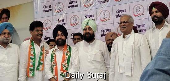 Congress Gains Momentum in Ludhiana West as Two Akali Leaders Join Party