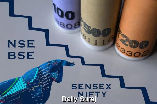 ਸ਼ੇਅਰ ਬਾਜ਼ਾਰ ਹੌਲੀ ਸ਼ੁਰੂਆਤ ਨਾਲ ਹਿਲਿਆ, Sensex-Nifty ਡਿੱਗੇ