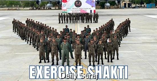Indian Army Departs for France to Participate in Exercise Shakti 2025