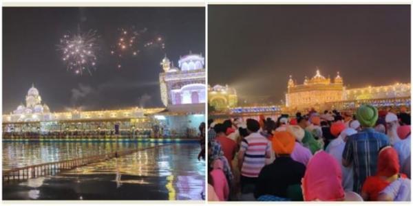 ਸ੍ਰੀ ਗੁਰੂ ਰਾਮਦਾਸ ਜੀ ਦੇ ਪ੍ਰਕਾਸ਼ ਪੁਰਬ ਮੌਕੇ ਸ੍ਰੀ ਹਰਿਮੰਦਰ ਸਾਹਿਬ ‘ਚ ਹੋਈ ਅਲੌਕਿਕ ਆਤਿਸ਼ਬਾਜੀ ਦਾ ਨਜ਼ਾਰਾ ,ਦੇਖੋ ਤਸਵੀਰਾਂ