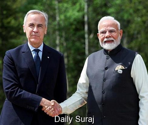 Modi-Carney Meeting Signals Diplomatic Thaw, High Commissioners to Resume Duties
