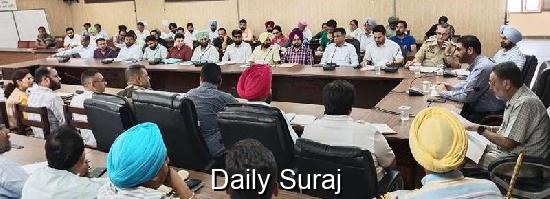 Ferozepur Braces for Possible Floods as ADC Reviews Preparedness
