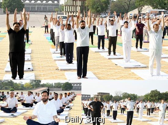 Over 20 Lakh to Join Mass Yoga in Haryana on 11th International Yoga Day