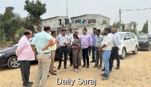 Pre-Monsoon Preparations: DC Jalandhar Directs Swift Action on Dhogri Road