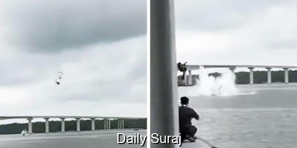 Malaysia ‘ਚ ਵੱਡਾ ਹਾਦਸਾ! ਨਦੀ ‘ਚ ਡਿੱਗਿਆ ਪੁਲਿਸ ਹੈਲੀਕਾਪਟਰ