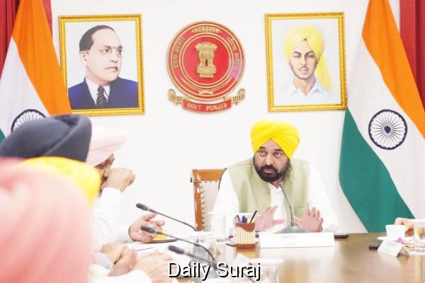 ਮੁੱਖ ਮੰਤਰੀ ਦੀ ਅਗਵਾਈ ਹੇਠ Punjab ਕੈਬਨਿਟ ਵੱਲੋਂ ਨਾਗਰਿਕਾਂ ਨੂੰ 10 ਲੱਖ ਰੁਪਏ ਤੱਕ ਦਾ ਨਕਦੀ ਰਹਿਤ ਇਲਾਜ ਮੁਹੱਈਆ ਕਰਵਾਉਣ ਲਈ ‘ਮੁੱਖ ਮੰਤਰੀ ਸਿਹਤ ਯੋਜਨਾ’ ਨੂੰ ਮਨਜ਼ੂਰੀ
