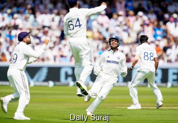 England 98/4 at lunch ਇੰਗਲੈਂਡ ਦੀਆਂ ਲੰਚ ਤਕ ਚਾਰ ਵਿਕਟਾਂ ਦੇ ਨੁਕਸਾਨ ਨਾਲ 98 ਦੌੜਾਂ