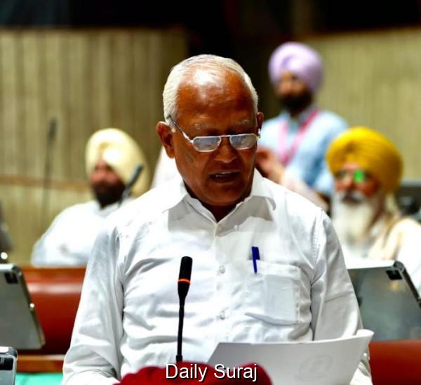 NO FLOOD-LIKE SITUATION IN PUNJAB; ROBUST ARRANGEMENTS TO TACKLE EVERY POTENTIAL SCENARIO: BARINDER KUMAR GOYAL