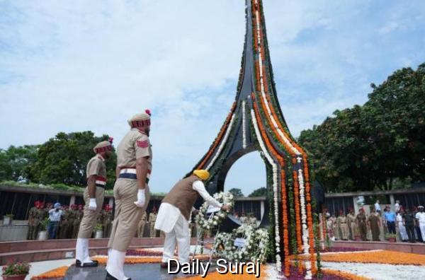 ਭਗਵੰਤ ਮਾਨ ਨੇ ਕਾਰਗਿਲ ਯੁੱਧ ਦੇ ਸ਼ਹੀਦ ਸੈਨਿਕਾਂ ਨੂੰ ਕੀਤਾ ਯਾਦ