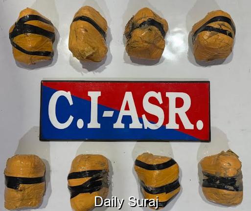 CROSS-BORDER NARCOTICS SMUGGLING NETWORK BUSTED IN AMRITSAR; FOUR HELD WITH 4KG HEROIN
