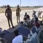 गेहूं कटाई के बीच भी किसानों का विरोध जारी, मुआवजे पर उठे सवाल