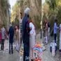 पहाड़ी गांव के संकरे रास्ते पर जाम: शराब पीते दिखे पर्यटक, लोगों में रोष