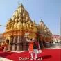PM Narendra Modi Offers Prayers at Kashi Vishwanath Temple, Waves Trident