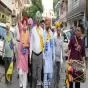 मोहाली में AAP उम्मीदवार सुखदेव सिंह पटवारी के समर्थन में निकला भव्य रोड शो
