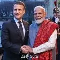 Macron Calls PM Modi a 'Dear Friend' in Hindi Farewell Message After France Visit