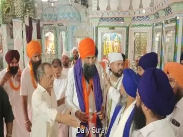 ਜਗਜੀਤ ਸਿੰਘ ਜੱਗਾ ਬਾਬਾ ਵੱਲੋਂ ਕਪੂਰਥਲਾ ਦੇ ਧਾਰਮਿਕ ਅਸਥਾਨਾਂ 'ਤੇ ਹਾਜ਼ਰੀ ਵੱਡੇ ਕਾਫ਼ਲੇ ਨਾਲ ਬਾਬਾ ਬਕਾਲਾ ਸਾਹਿਬ ਦੀ ਸਿਆਸੀ ਕਾਨਫਰੰਸ ਲਈ ਹੋਏ ਰਵਾਨਾ