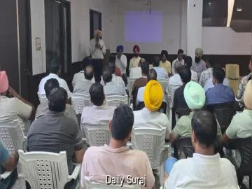 ਮੁੱਖ ਖੇਤੀਬਾੜੀ ਅਫਸਰ ਸੰਗਰੂਰ ਨੇ ਖਾਦ ਡੀਲਰਾਂ ਨਾਲ ਕੀਤੀ ਮੀਟਿੰਗ