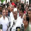 मुख्य चुनाव आयुक्त के खिलाफ 'इंडिया' गठबंधन का प्रदर्शन जारी: राहुल और प्रियंका गांधी समेत सांसद पहुंचे राजघाट