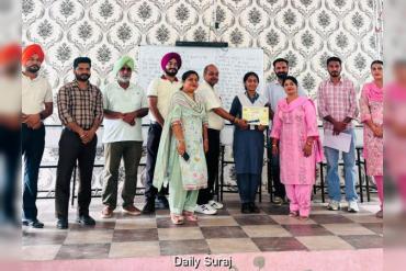 ਬਲਾਕ ਪੱਧਰੀ ਲੇਖ ਲਿਖਣ ਮੁਕਾਬਲਿਆਂ ਦਾ ਆਯੋਜਨ