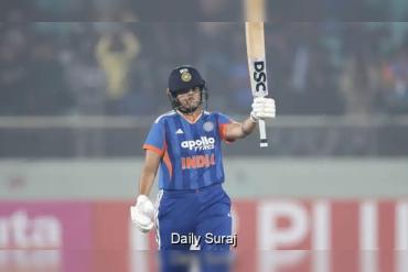 Women’s Asia Cup 2026: Shafali Verma Smashes 64 as India Set Thailand a 160-Run Target