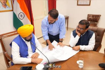 Punjab CM Bhagwant Mann Calls for Extensive Awareness Drive to Curb Stubble Burning